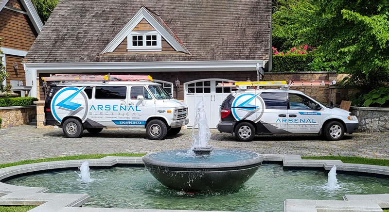 Arsenal Electrical Vans - electrician vancouver island